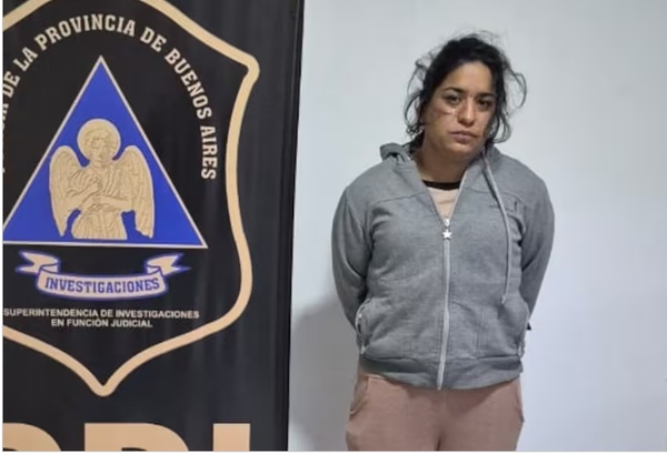 <p>Celeste Gonzalez Guerrero, detenida</p>